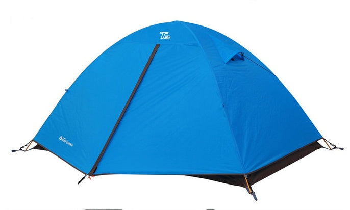 Double Aluminum Pole Rainproof Canopy Camping Climbing Tent