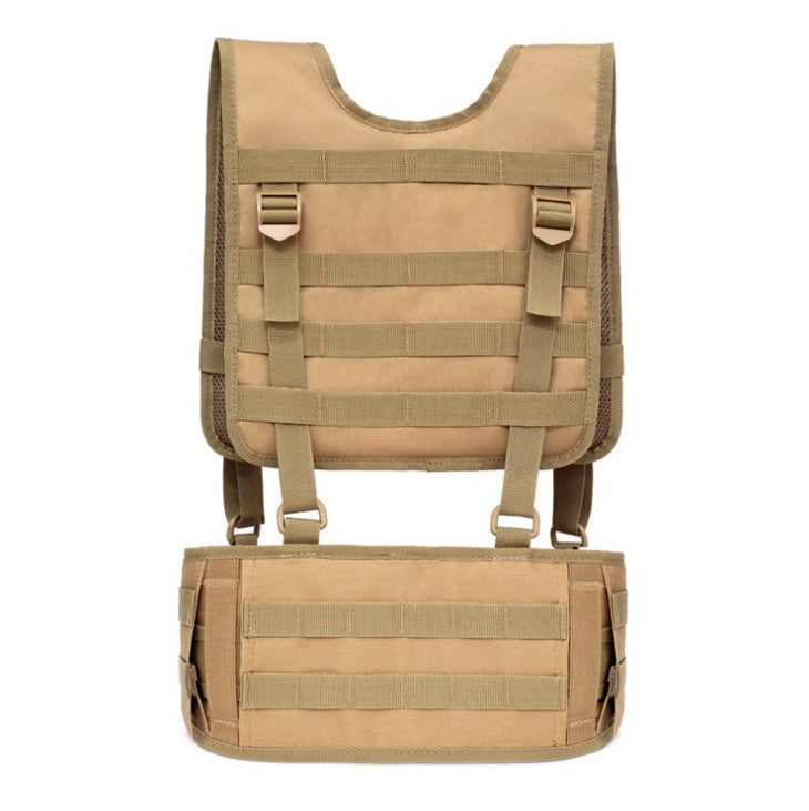 Outdoor tactical waistband vest suit