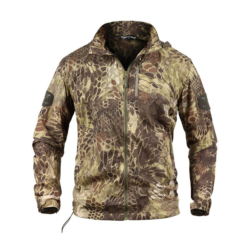 Outdoor Skin Breathable Tactical Windbreaker